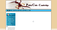 Desktop Screenshot of polishclub.ca